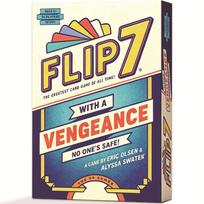 Flip7 Card Game: Family Fun & Parent-Child Interaction blue
