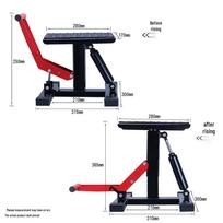 Motorcycle Off-Road Hydraulic Lift Platform & Repair Bench Motorcycle Repair Bench black