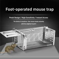 Automatic Mouse Trap Cage Rat Catcher Live Humane Cage Trap Home Rodent Control Device Effective Humane Mouse Catching Cage
