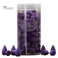 Home Supplies Incense Cones 80Pcs/Bucket Long-lasting Convenient Multiple Fragrances Wide Application Multifunctional Stress Relief Relaxation M gray