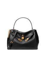 MICHAEL Michael Kors Rankinė 'Michael Kors Sac à main Cuir Hamilton Moderne Grand Rabat Noir' juoda