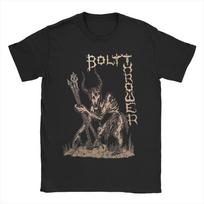 Rokas Muzika Bolt Thrower Grupė Vyriški Moteriški Marškinėliai Vintažiniai Marškinėliai Trumpomis Rankovėmis Apvalia Iškirpte Medvilniniai Didelio Dydžio Drabužiai M gray