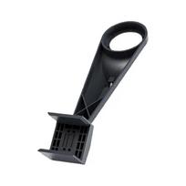 Motorcycle Chain Lube Oiler Tool Mess-Free Chain Wax Cleaner Chain Attachment Positioner Lubricant Straw Holder Applicator R7B0 black