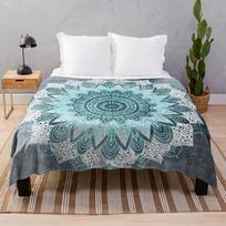 Mandala pledas Flanelinis Spalvotas Gėlėtas Rožinis Geltonas Mėlynas Boho stiliaus Minkštas Šiltas Lengvas Lovai Sofai Sofa Karaliui Karalienei 70x100cm-XS