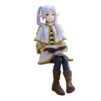 Makaronų kamštelis Frieren veiksmo figūrėlė, Už kelionės pabaigos, Anime figūrėlė, Kolekcinis modelis, Frieren figūrėlė gray
