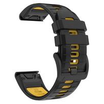 26 mm laikrodžio apyrankė, skirta Amazfit T-Rex Ultra 2 51 mm, sportinė silikoninė riešo apyrankė, priedai QuickFit 26mm black