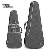 40/41-Inch Acoustic Guitar Backpack: 30mm Padded, Shockproof, Waterproof, Dual-Shoulder Instrument Case. Electric Guitar Version gray