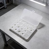 Silicone O Rings Set 1228 Pieces With 32 Sizes For Use In Hydraulic Systems Vehicle Maintenance And Plumbing Repairs 225pcs white