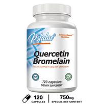 Pslalae is rich in quercetin, bromelain capsules, and a complex plant extract formula; suitable for daily care for adults. 120*1