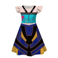 Kpop Demonų Medžiotojai Rumi Mira Zoey Vaikų Cosplay Suknelė Su Plačiomis Rankovėmis Ir Animacinio Dizaino Žaidimui Ir Specialioms Progoms Style C,120cm blue