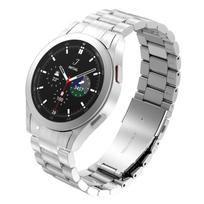 Metal Strap For Samsung Galaxy Watch 6 4 Classic 47mm 46mm 42mm Pro 45mm No Gap Stainless Steel Bracelet Watch 7/6/5/4 44mm 40mm Watch 4 Classic 42mm sidabras