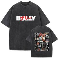 Washed Vintage Bully Kanye West Tour Album 2026 Graphic T-Shirt Men's Oversized Hip Hop Gothic Fashion Cotton T Shirt Streetwear XL įvairiaspalvis
