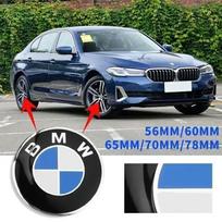 4 vnt. 56/60/65/68/78 mm automobilio ženklelio ratlankio centro dangtelio lipdukai, stebulės dangteliai, skirti BMW M Performance X1 X3 X5 X6 E46 E39 E36 E90 E92 56mm gray