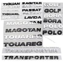 Automobilio raidės Galinės bagažinės emblema Ženklelis Lipdukas TIGUAN sidabras