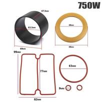 1Set 550W 750W 1100W 1500W Air Compressor Piston Ring Kit Nitrile Rubber Piston Ring Oil Free Cylinder Kit Square Gasket