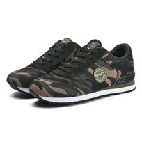 Ladies Camouflage Green Lace-Up Lightweight Comfortable Breathable Versatile Rubber Sole Casual Sports Shoes 43 armijos žalia spalva