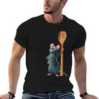 Chef Ratatouille Tshirt Lightweight Sport Basic Tshirt S black