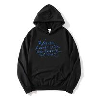 KAROL G NO ME ARREPIENTO DE SENTIR TANTO Hoodies Long Sleeve Casual Unisex Streetwear Hooded Fashion Women Sweatshirt Print Tops S black