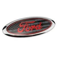 for Ford Fiesta Ranger Focus Explorer Fusion F150 F250 Escape Bronco Mondeo Transit ABS Car Body Trunk Hood Badge Decals Sticker 11.5X4.5CM