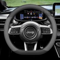 Odinis automobilio vairo užvalkalas JEEP Avenger 4XE 2023-2026 Metams Užvalkalai Užvalkalams Automobilio interjeras JEEP Avenger 2025 Priedai gray