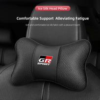 Kvėpuojanti ledo šilko kaklo pagalvėlė automobilio galvos atramai Toyota RAV4 LEVIN Hilux Aygo Yaris Ractis Corolla Camry CHR Auris Tacoma