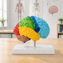 Edukacinis pusės smegenų modelis | PVC konstrukcija, Mokymo modelis, skirtas klasėms blue