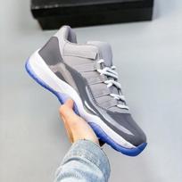 AJ11 Retro Concord žemi krepšinio bateliai - Vyriški ir moteriški, atsparūs dilimui, universalūs sportiniai batai 41
