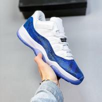 AJ11 Retro Concord žemi krepšinio bateliai - Vyriški ir moteriški, atsparūs dilimui, universalūs sportiniai batai 37.5
