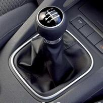 For VW Golf 5 Golf 6 Jetta MK5 MK6 Gear Shift Knob 5/6 Speed Manual Shifter Handball with Leather Gaiter Boot Cover 6-speed