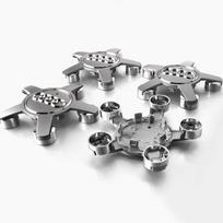 4 vnt. Originalus automobilio ratlankio centrinis dangtelis Audi Sline TT A1 A2 A3 A4 A5 A6 A7 A8 8P B6 B7 B8 C5 C6 C7 Q5 Q7 S2 S3 S4 S5 S6