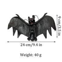 Helovino Negabaritinis Šikšnosparnis Imitacinis Gyvūnas Guminis Šikšnosparnis 3D Šventės Dekoravimo Reikmenys #2