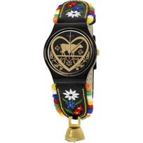 SWATCH GENT DIE GLOCKE GB285 Laikrodis [Swatch] Moteriškas [Oficialus importas] black
