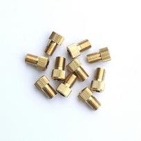 10 vnt Presta į Schrader vožtuvo adapterio keitiklio dviračio dviratis beige