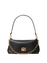 MICHAEL Michael Kors Rankinė su ilgu dirželiu 'Michael Kors Sac Bandoulière Cuir Bryant Grand Chaîne Noir' juoda