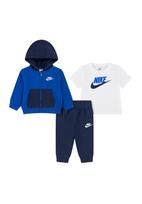 Nike Sportswear Rinkinys tamsiai mėlyna / kobalto mėlyna / balta