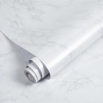 60*100CM sutirštinto marmuro tapetai Lipnūs tapetai vandeniui atsparūs virtuvės spintelės nuo alyvos viryklės atnaujinimo lipdukai 60*100CM white