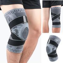 A Compression Kneepad with Patella Pad Stabilizer. M pilka spalva