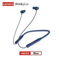 Lenovo HE05X II Bluetooth 5.0 Ausinės C tipo įkrovimo sąsaja Belaidės HIFI Garso Magnetinis Kaklo Juostos laisvų rankų įranga 8 val. Sportinės Ausinės mėlyna