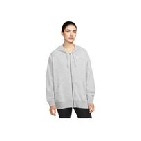 Nike Fleece Pamušalu Gobtuvu Ilgomis Rankovėmis Striukė Moteriškos striukės Šviesiai Pilka DD5635-063 M white