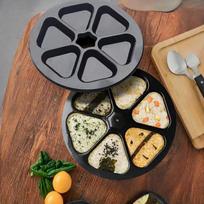 1pc Six in One Sushi Making Kit - Triangle Rice and Vegetable Roll Mold,Kitchen Essential, Mold Sushi Making Kit brown