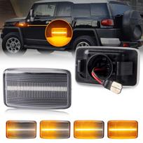 GemPro Land Cruiser 80 Series LED Side Marker for Toyota Land Cruiser 100 Sequential Land Cruiser 70 80 black