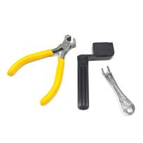 Guitar String Cutter Fret Nipper Practical Fret Puller Removal Plier String Cutter Guitar Bridge Pins Puller Repair Tool black