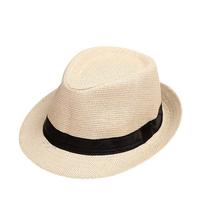 Vaikų Vasaros Paplūdimio Džiazo Panama Fedora Skrybėlė Gangsterio Kepurė beige