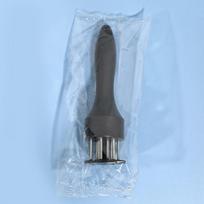 Double-Sided Meat Tenderizer Hammer with Needles for Home Use gray