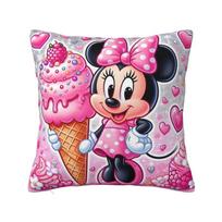 Individualus Disney Mikis Minė Pelė Nordic Pagalvės Užvalkalas Dekoras Svetainei Dėklas Anime Kawaii Animacinis Automobilio Pagalvėlė 12x12Inch