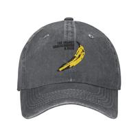 The Velvet Underground Roko Grupės Beisbolo Kepuraitė Klasikinė Nusidėvėjusi Džinsinė Skalbta Galvos Apdangalas Unisex Kelioninė Reguliuojama Kepurė Adjustable gray