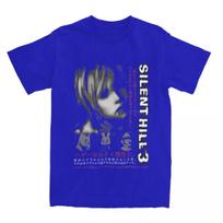 Naujoviškas siaubo žaidimas Silent Hill 3 marškinėliai vyrams moterims Heather Mason marškinėliai vasariniai drabužiai XXXXXL bordinė