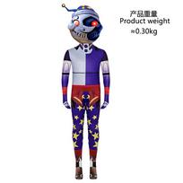 Helovinas YSundrop Fnaf Mėnulis Saulė Galutinis bosas Cosplay kombinezonas Saugumo klaidos 190