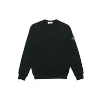 Stone Island Pleistro Logotipas Megztinis Juodas Unisex Viršutiniai Drabužiai 731563020-V0029 M black