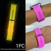 Fluorescent Watch Strap For Huawei Fit3/Fit4/4 Pro Luminous Band for Sports and Business Use - Sleek & Stylish Desig FOR HUAWEI FIT4 rožinė